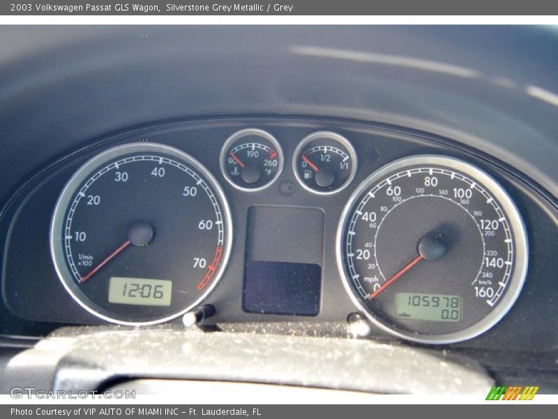 Silverstone Grey Metallic / Grey 2003 Volkswagen Passat GLS Wagon