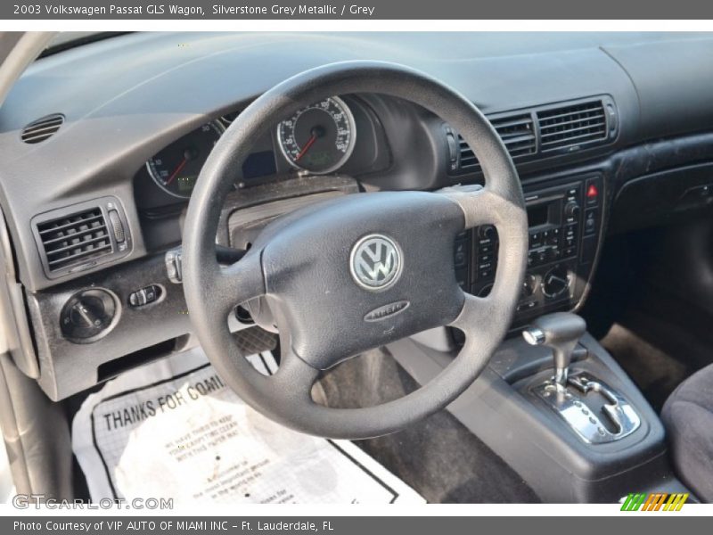 Silverstone Grey Metallic / Grey 2003 Volkswagen Passat GLS Wagon