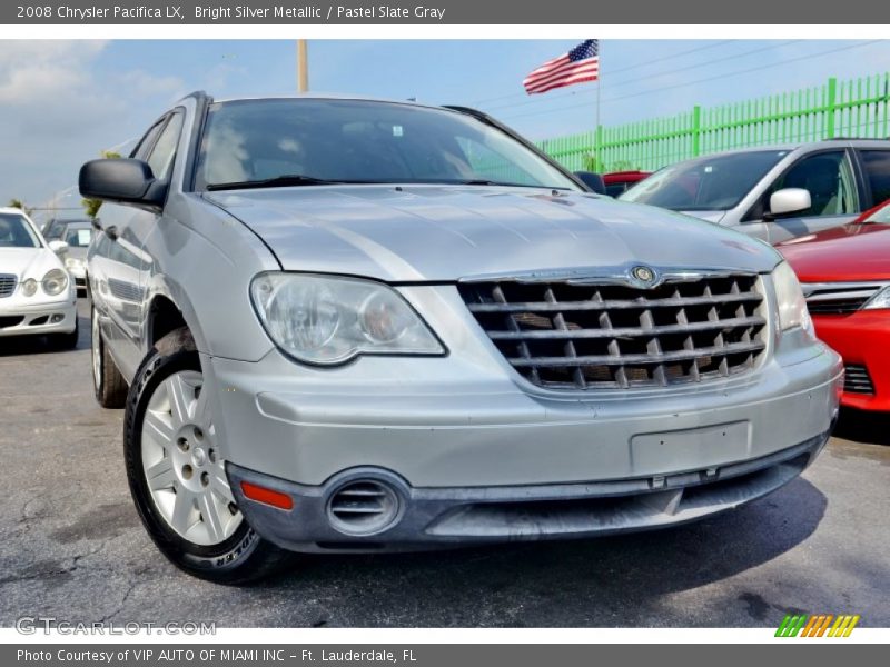 Bright Silver Metallic / Pastel Slate Gray 2008 Chrysler Pacifica LX