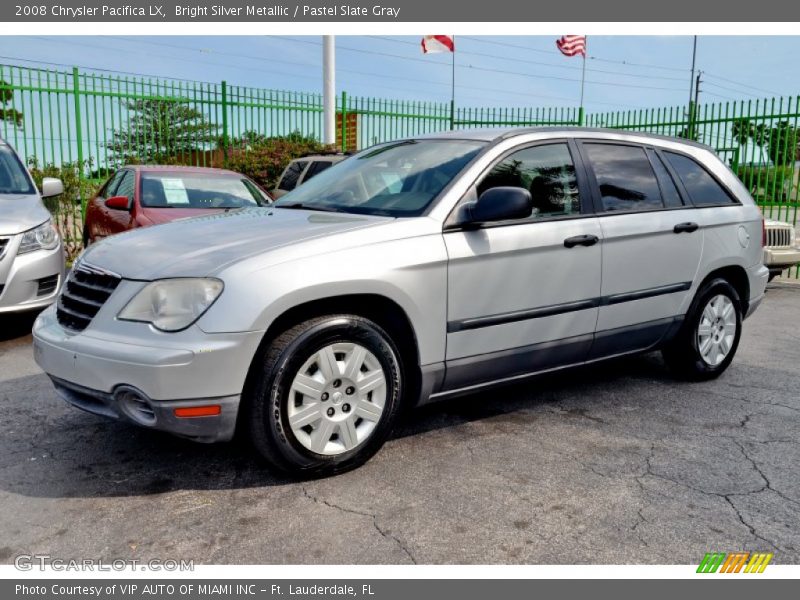 Bright Silver Metallic / Pastel Slate Gray 2008 Chrysler Pacifica LX