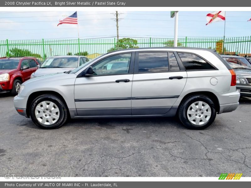 Bright Silver Metallic / Pastel Slate Gray 2008 Chrysler Pacifica LX