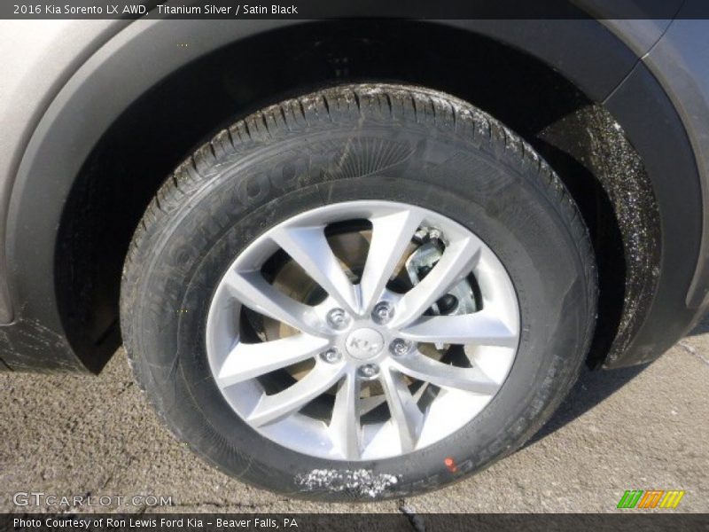  2016 Sorento LX AWD Wheel