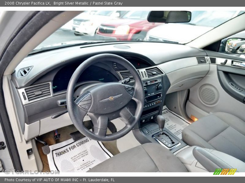 Bright Silver Metallic / Pastel Slate Gray 2008 Chrysler Pacifica LX