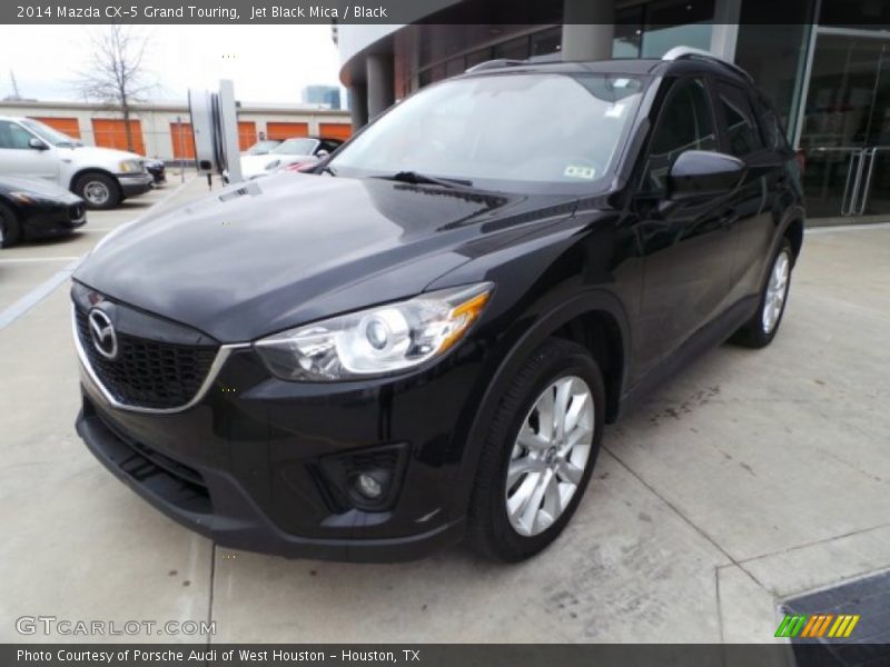Jet Black Mica / Black 2014 Mazda CX-5 Grand Touring