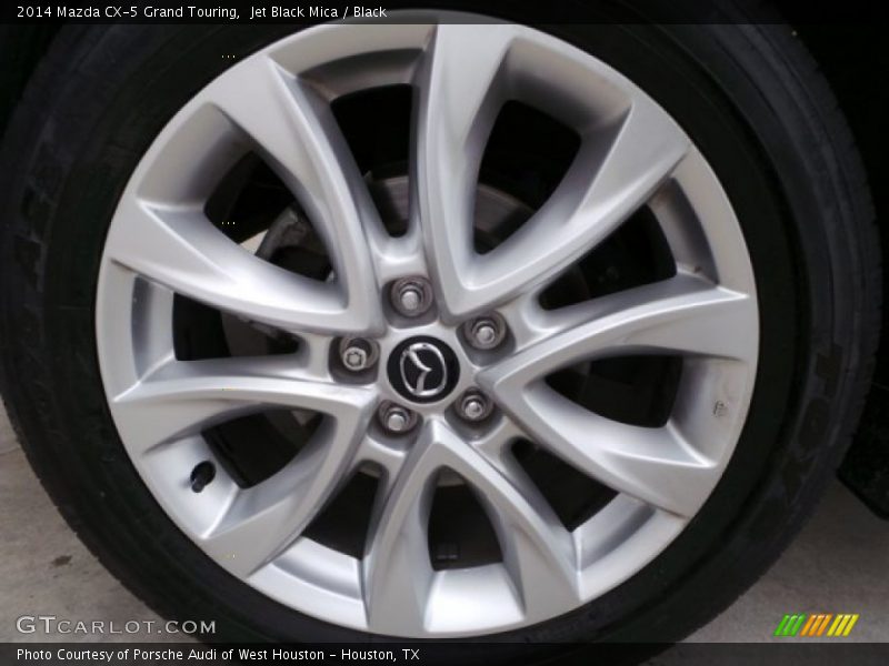 Jet Black Mica / Black 2014 Mazda CX-5 Grand Touring