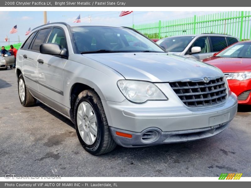 Bright Silver Metallic / Pastel Slate Gray 2008 Chrysler Pacifica LX