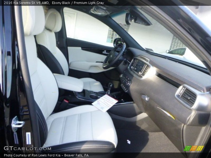 Front Seat of 2016 Sorento SX V6 AWD