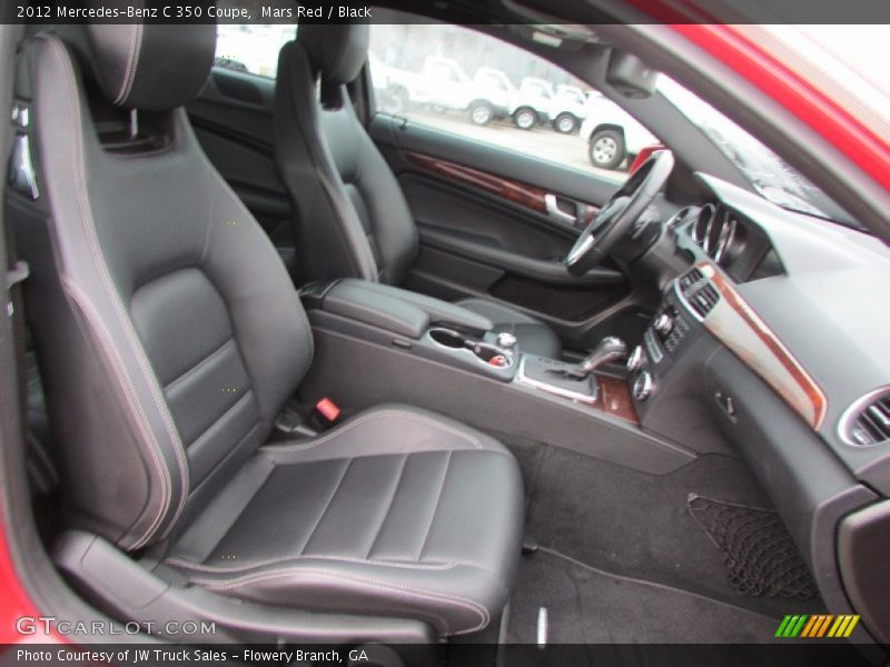 Front Seat of 2012 C 350 Coupe