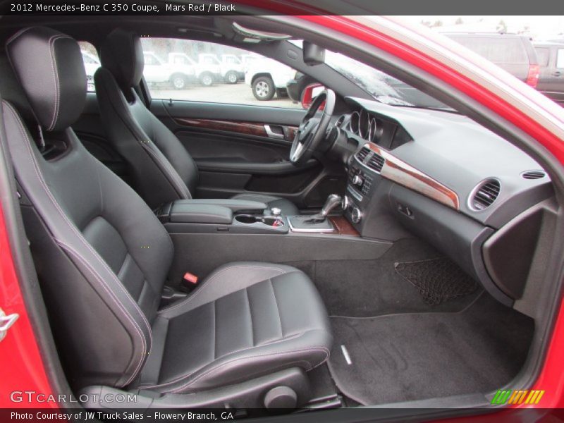 Front Seat of 2012 C 350 Coupe
