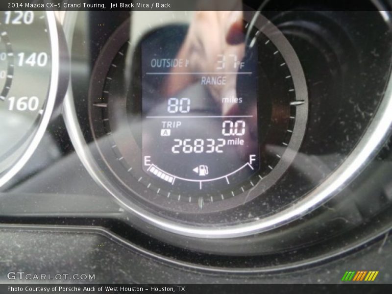 Jet Black Mica / Black 2014 Mazda CX-5 Grand Touring