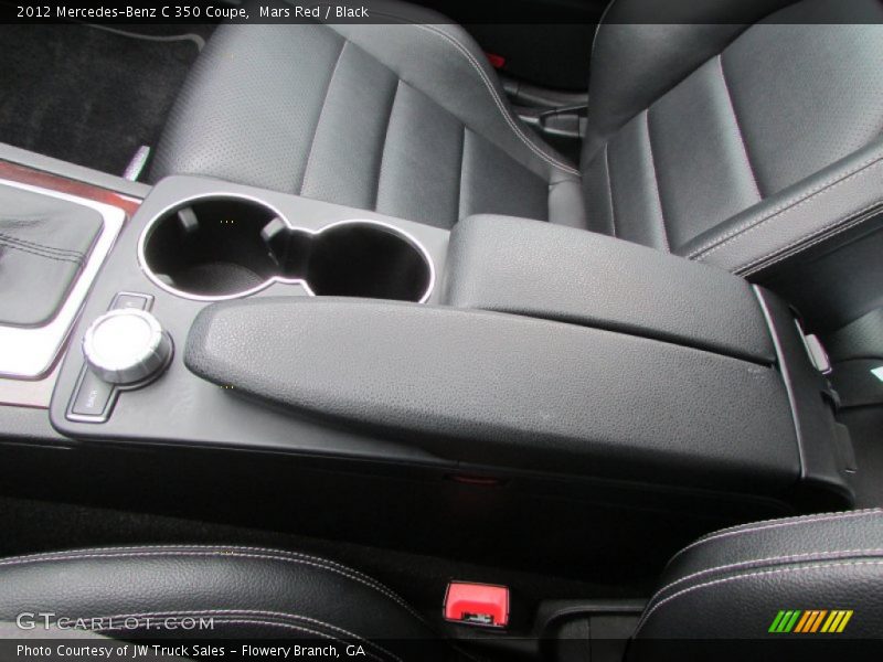 Mars Red / Black 2012 Mercedes-Benz C 350 Coupe