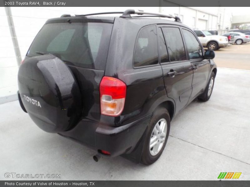 Black / Gray 2003 Toyota RAV4