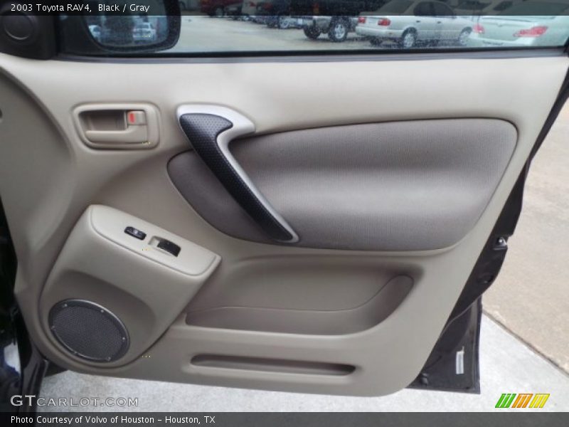 Black / Gray 2003 Toyota RAV4