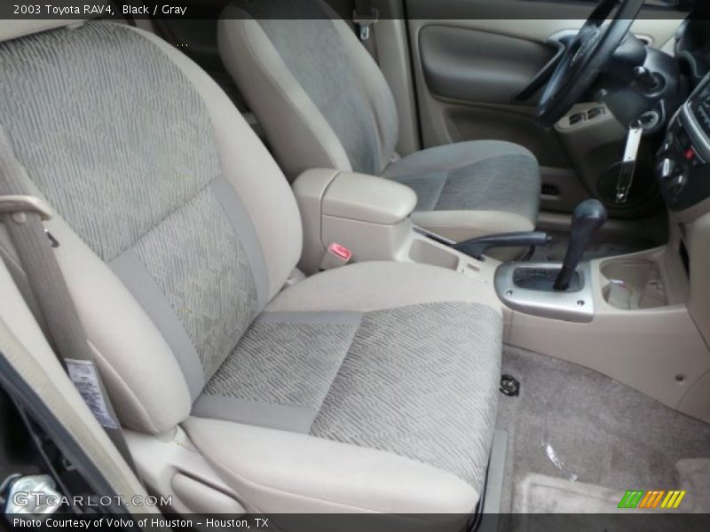 Black / Gray 2003 Toyota RAV4