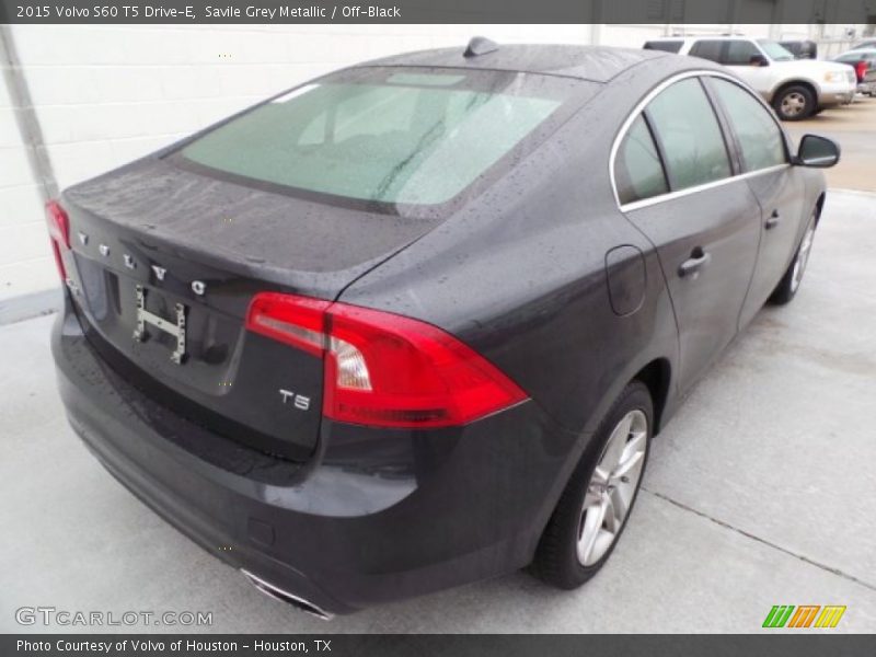 Savile Grey Metallic / Off-Black 2015 Volvo S60 T5 Drive-E
