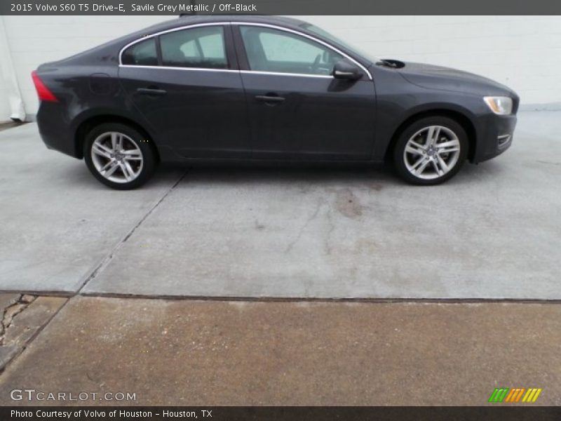 Savile Grey Metallic / Off-Black 2015 Volvo S60 T5 Drive-E