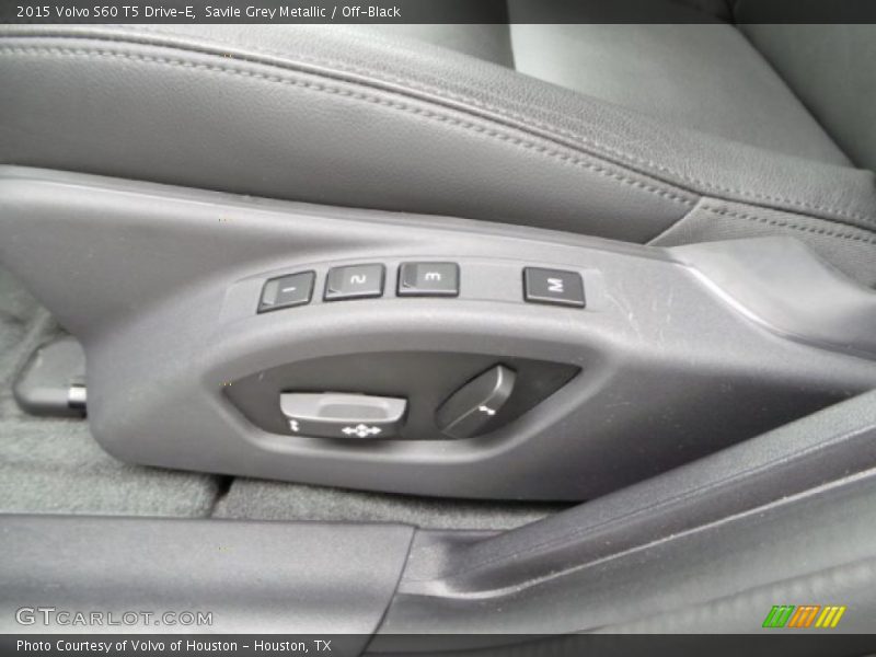 Savile Grey Metallic / Off-Black 2015 Volvo S60 T5 Drive-E