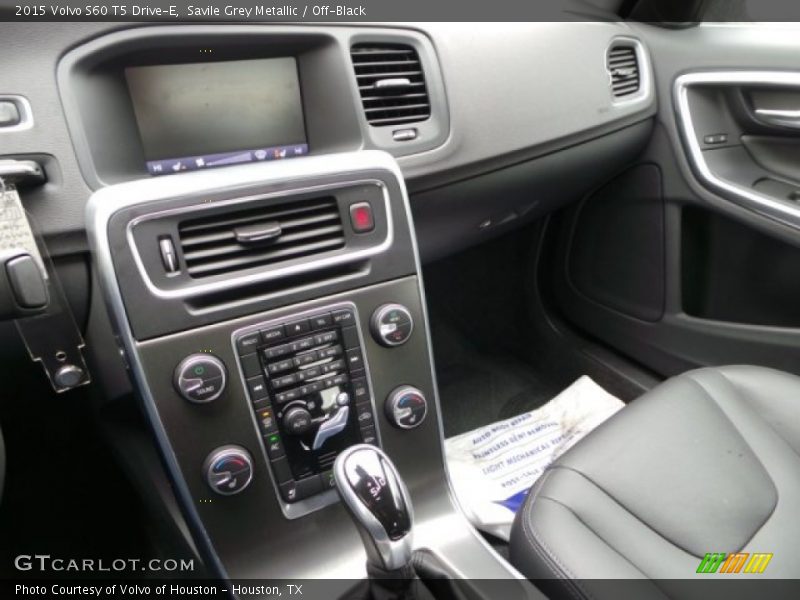 Savile Grey Metallic / Off-Black 2015 Volvo S60 T5 Drive-E