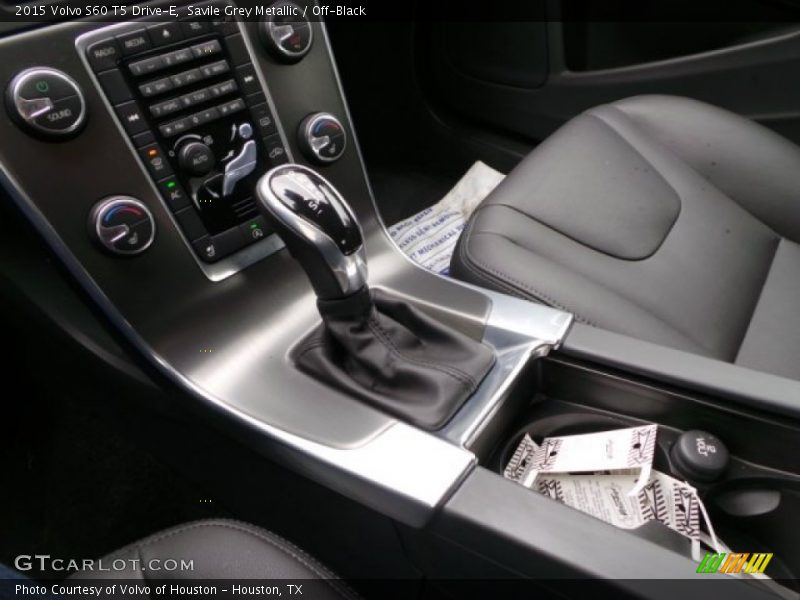 Savile Grey Metallic / Off-Black 2015 Volvo S60 T5 Drive-E