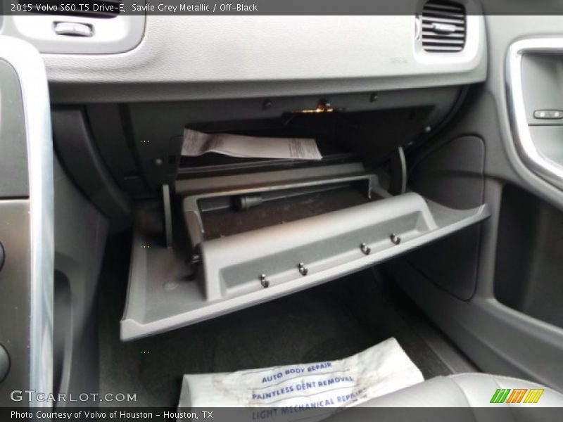 Savile Grey Metallic / Off-Black 2015 Volvo S60 T5 Drive-E