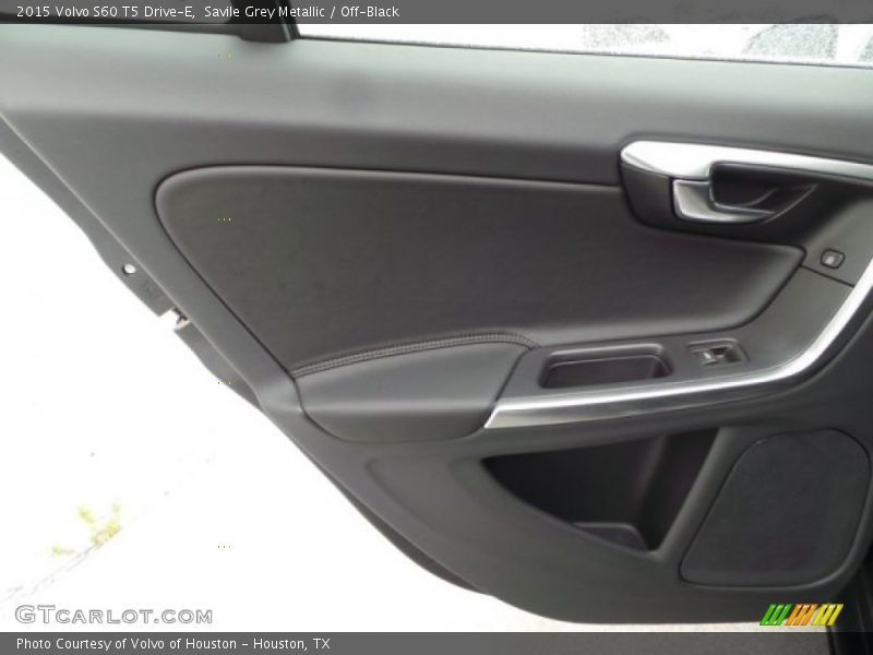 Savile Grey Metallic / Off-Black 2015 Volvo S60 T5 Drive-E