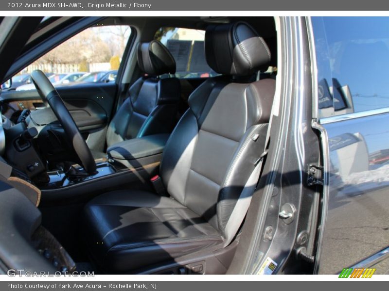 Grigio Metallic / Ebony 2012 Acura MDX SH-AWD