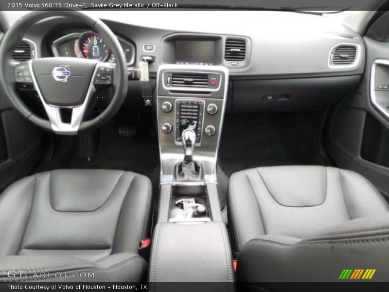 Savile Grey Metallic / Off-Black 2015 Volvo S60 T5 Drive-E