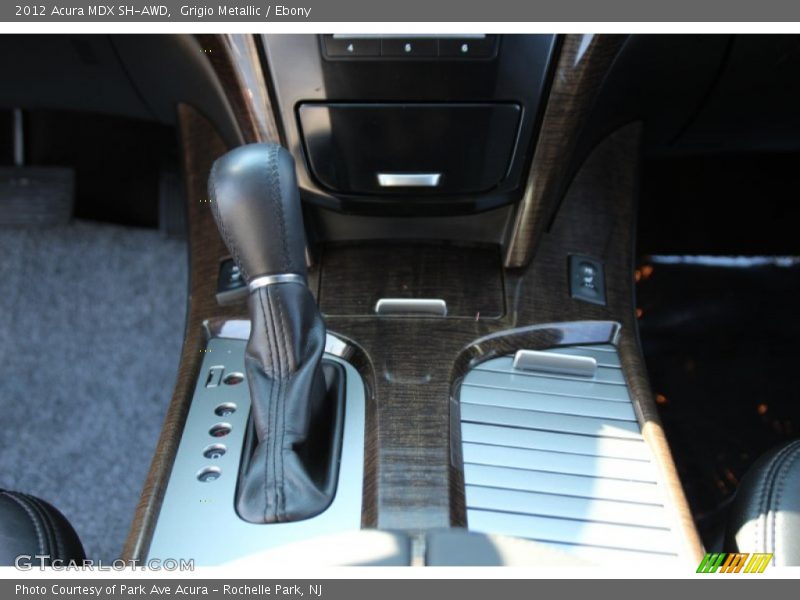 Grigio Metallic / Ebony 2012 Acura MDX SH-AWD