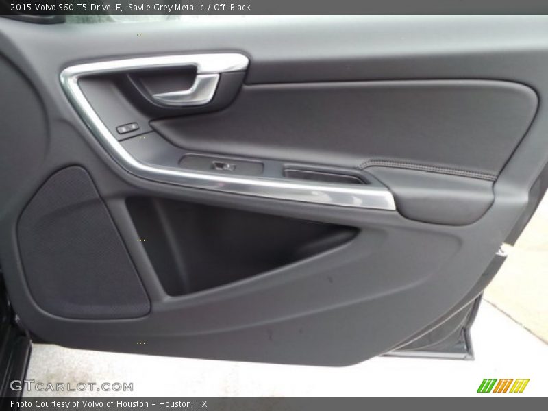 Savile Grey Metallic / Off-Black 2015 Volvo S60 T5 Drive-E