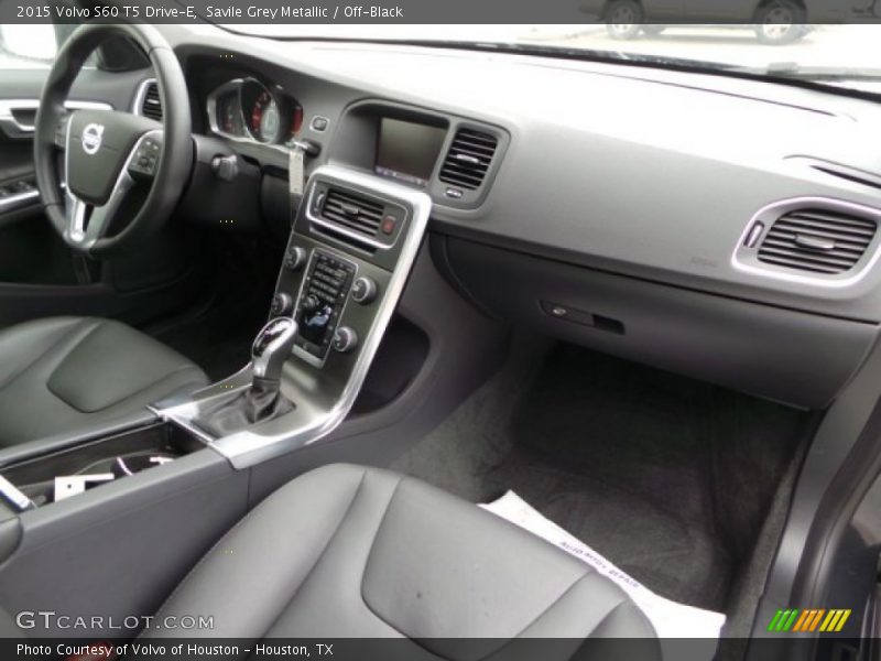 Savile Grey Metallic / Off-Black 2015 Volvo S60 T5 Drive-E