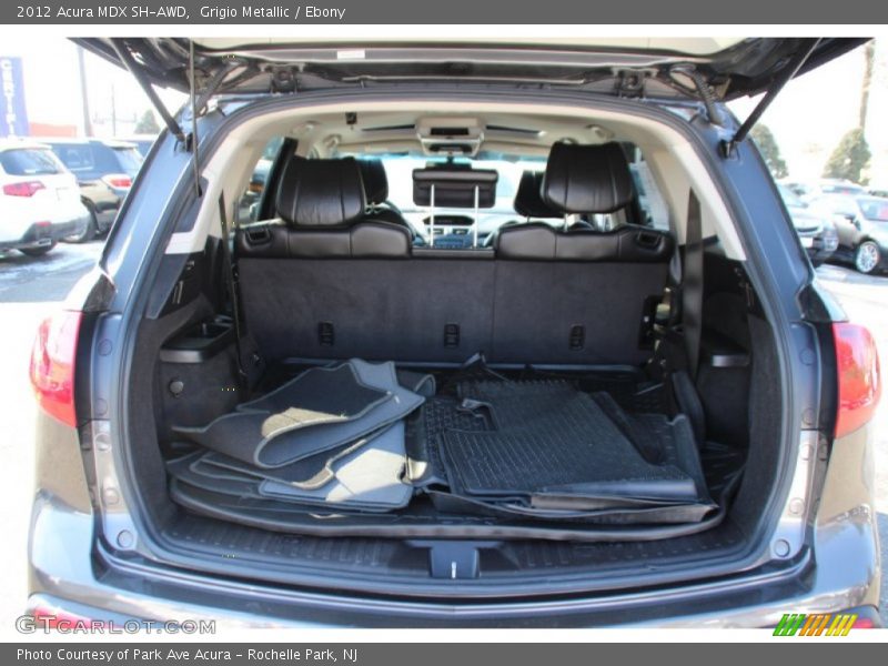 Grigio Metallic / Ebony 2012 Acura MDX SH-AWD