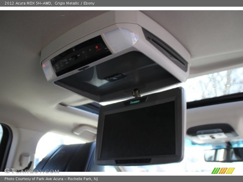 Grigio Metallic / Ebony 2012 Acura MDX SH-AWD
