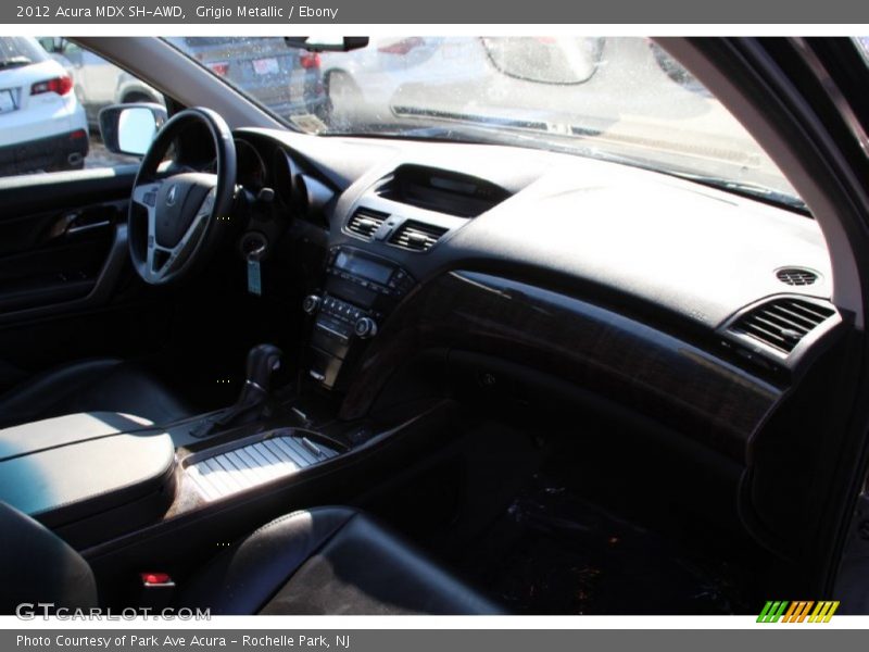 Grigio Metallic / Ebony 2012 Acura MDX SH-AWD
