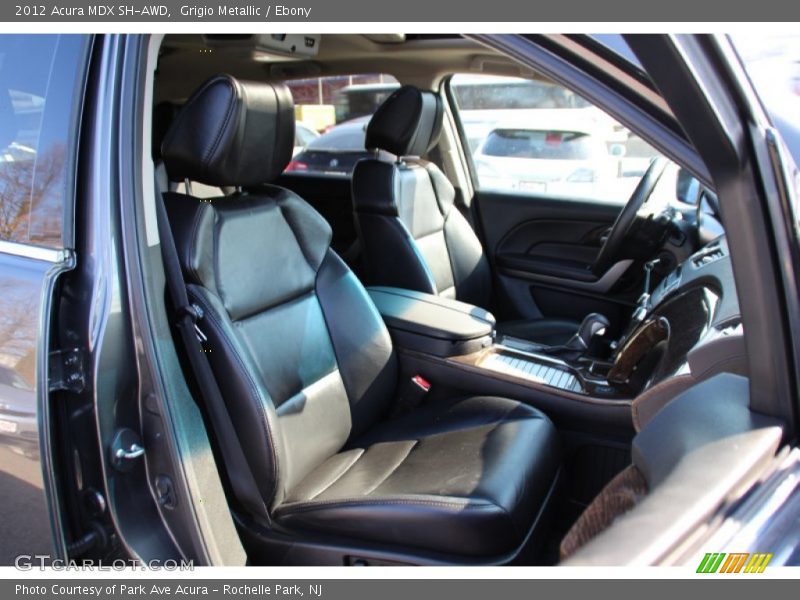 Grigio Metallic / Ebony 2012 Acura MDX SH-AWD