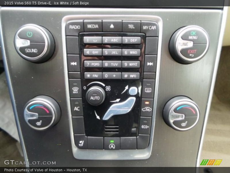 Ice White / Soft Beige 2015 Volvo S60 T5 Drive-E