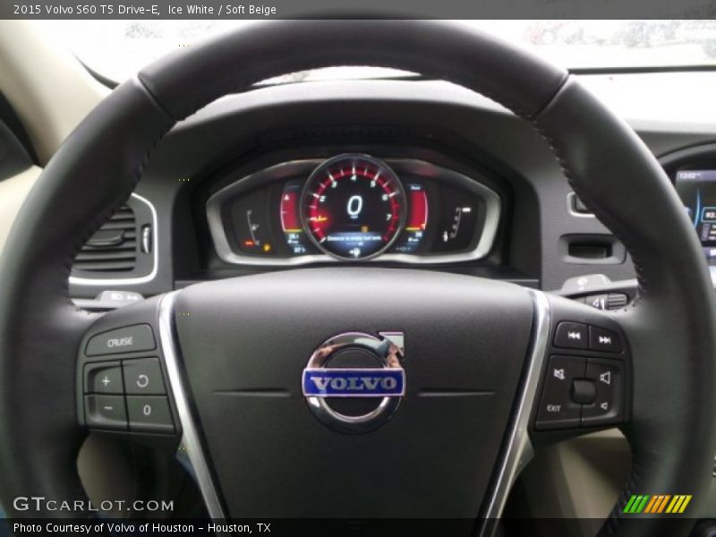 Ice White / Soft Beige 2015 Volvo S60 T5 Drive-E