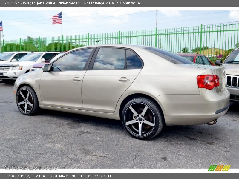 Wheat Beige Metallic / Anthracite 2005 Volkswagen Jetta Value Edition Sedan