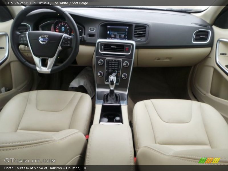 Ice White / Soft Beige 2015 Volvo S60 T5 Drive-E
