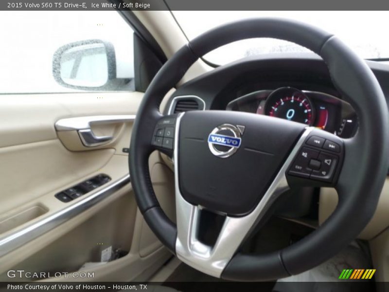 Ice White / Soft Beige 2015 Volvo S60 T5 Drive-E