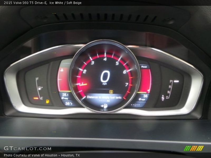 Ice White / Soft Beige 2015 Volvo S60 T5 Drive-E