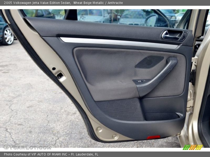 Wheat Beige Metallic / Anthracite 2005 Volkswagen Jetta Value Edition Sedan