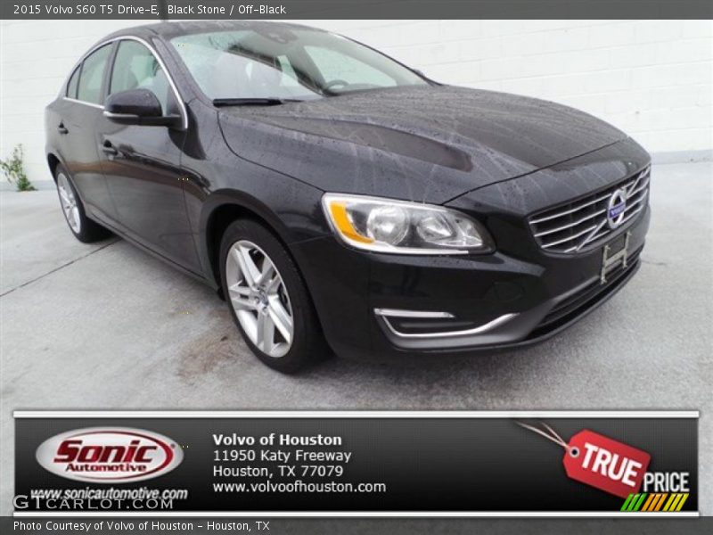 Black Stone / Off-Black 2015 Volvo S60 T5 Drive-E