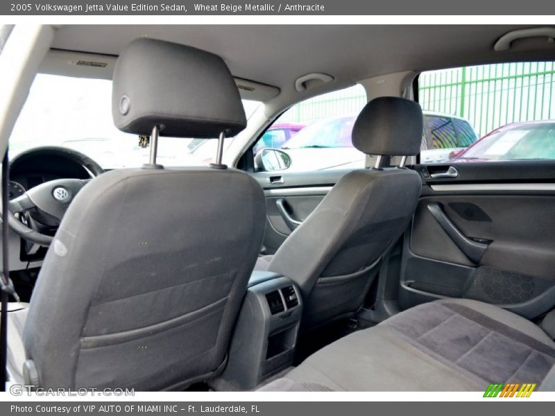 Wheat Beige Metallic / Anthracite 2005 Volkswagen Jetta Value Edition Sedan