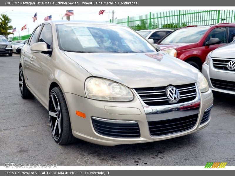 Front 3/4 View of 2005 Jetta Value Edition Sedan