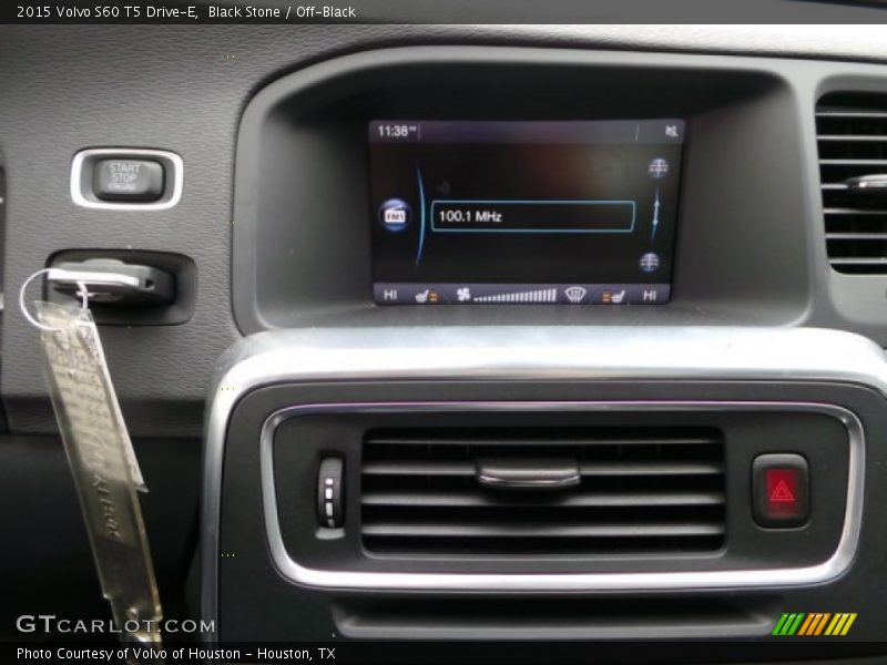 Black Stone / Off-Black 2015 Volvo S60 T5 Drive-E