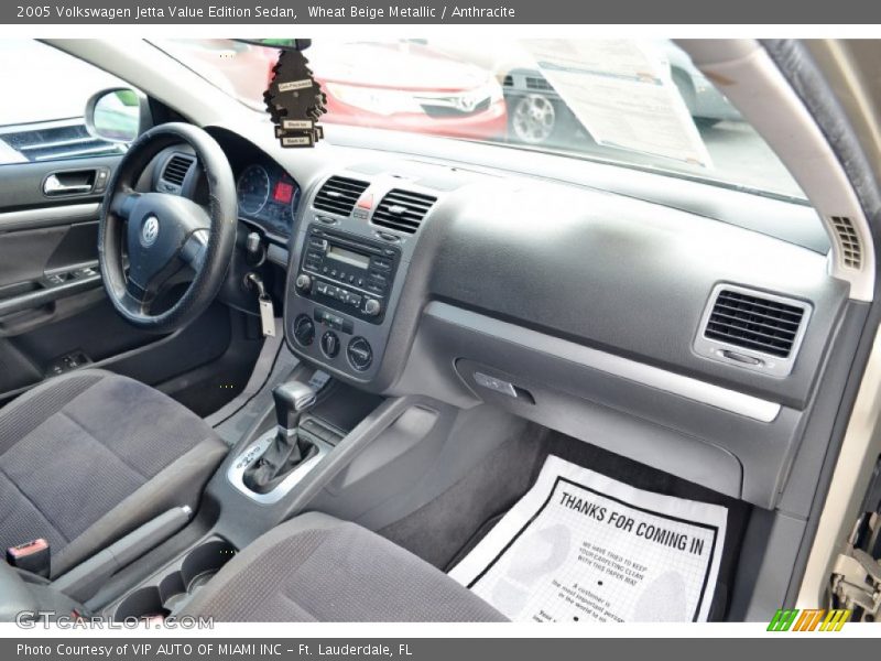Wheat Beige Metallic / Anthracite 2005 Volkswagen Jetta Value Edition Sedan