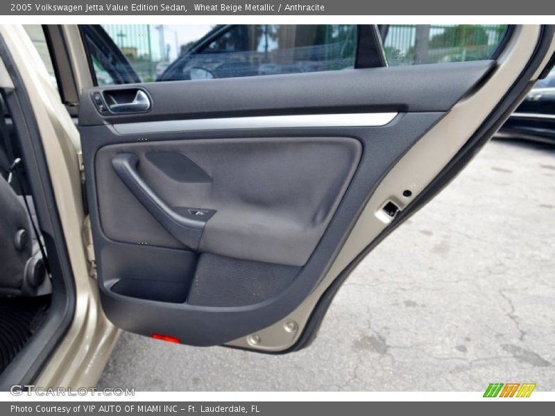 Wheat Beige Metallic / Anthracite 2005 Volkswagen Jetta Value Edition Sedan