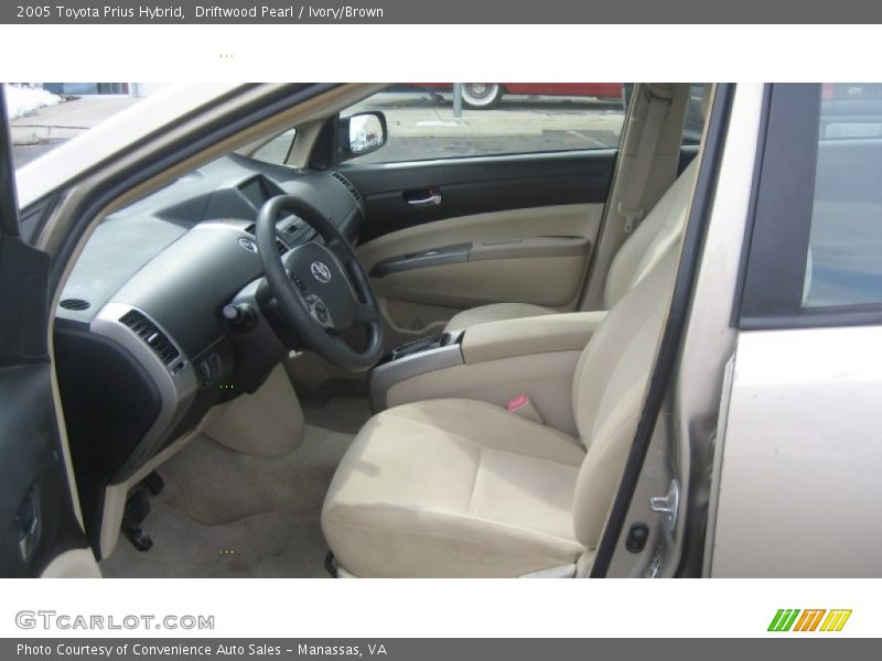 Driftwood Pearl / Ivory/Brown 2005 Toyota Prius Hybrid