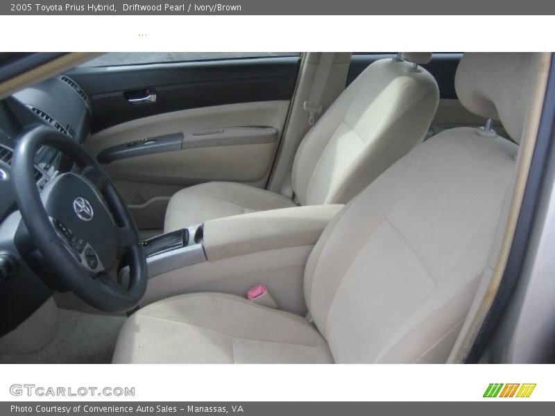 Driftwood Pearl / Ivory/Brown 2005 Toyota Prius Hybrid