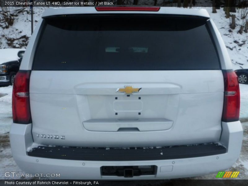 Silver Ice Metallic / Jet Black 2015 Chevrolet Tahoe LT 4WD